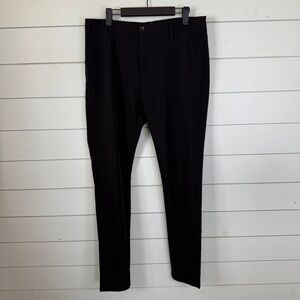 Plaid & Plain black dress pants men's size 32 X 32